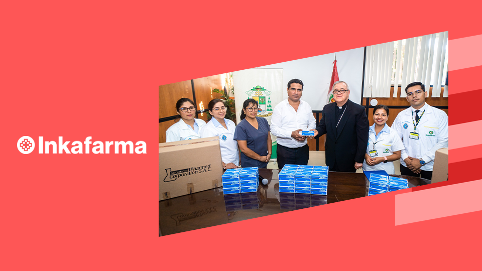 Inkafarma realiza una importante donación de Paracetamol para combatir el dengue en Piura.