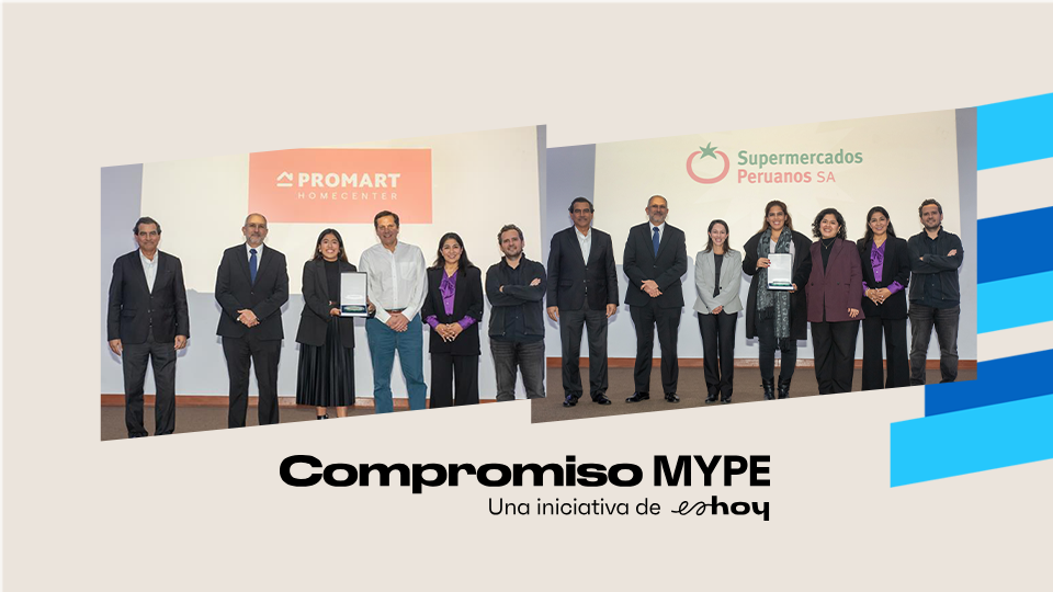 Supermercados Peruanos y Promart reciben el Sello Compromiso MYPE